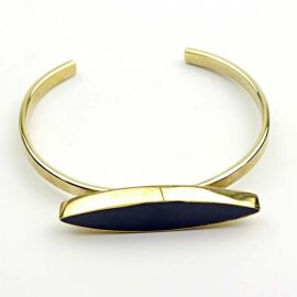 Messingarmband mit Horn