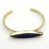 Messingarmband mit Horn
