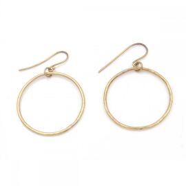 Ohrring floating Hoop, ca. 3,5 cm (mit Box)