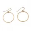 Ohrring floating Hoop, ca. 3,5 cm (mit Box)
