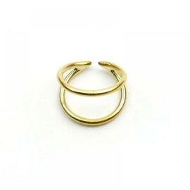 Ring Brass fine, Größe 9