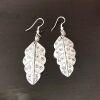 Ohrring Aluminium "Blatt" recycelt