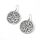 Ohrring Aluminium "Ornament" recycelt