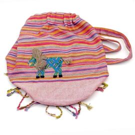 30% Kinderrucksack, Pink "Löwe"