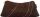 Rindentasche MILA PURSE Knot, Braun/Orange-Gr.