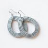 Sisal Ohrring Loop Silver