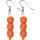 Pearls Ohrringe, tangerine