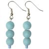 Pearls Ohrringe, light blue