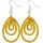 Sankofa Ohrringe Mustard