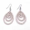 Sankofa Ohrringe White