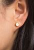 Mina Gold & Opal Stud Earrings