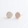 Brittany White Agate Stud Earrings