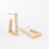 Lenore Geo Mother-of-Pearl Earrings