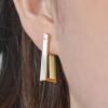 Lenore Geo Mother-of-Pearl Earrings