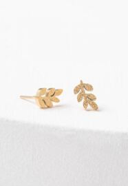Frosted Rowen Stud Earrings