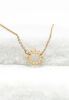 Mallory, Gold Sun Necklace