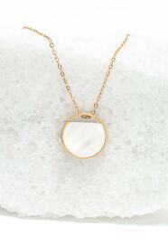 Iris Mother of Pearl Necklace
