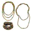 Kantha long Necklace, 150 cm