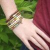 Kantha Bracelet, Coiled