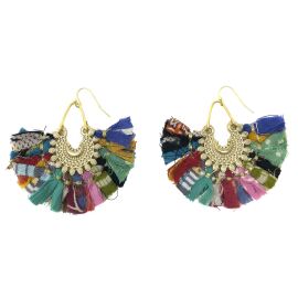 Kantha Ornamental Ohrring