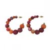 Kantha  Fiesta Graduated Hoops