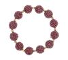 Armband Luxe Globe, Bordeaux