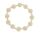 Armband Luxe Globe, Cream