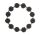 Armband Luxe Globe, Black