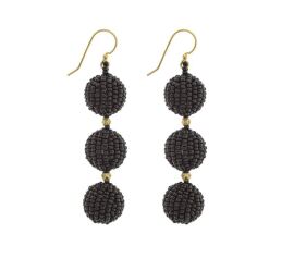 Ohrringe Charlie, Black