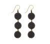 Ohrringe Charlie, Black
