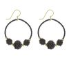 Ohrringe Uptown Girl, Black