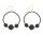 Ohrringe Uptown Girl, Black