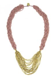 Kette  Braided Hema, Desert Rose