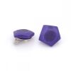 Tagua Ohrclip Blau