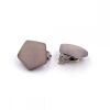 Tagua Ohrclip Grau