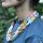 Kantha Cubist Necklace