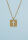 Axis Gold Cross Necklace