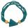 Fast Forward Armband, teal