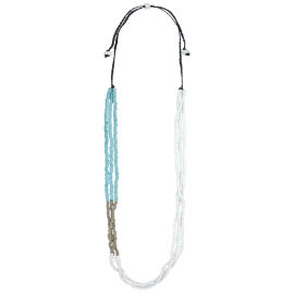 Color Block Kette, light-blue