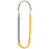 Color Block Kette, mustard