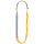 Color Block Kette, mustard