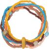 Glass Pearls Armband, Rainbow Desert, mehrsträngig