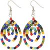 Sankofa Ohrringe Rainbow
