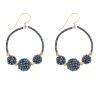 Ohrringe Uptown Girl, Midnight Blue