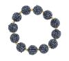 Armband Luxe Globe, Midnight Blue