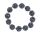 Armband Luxe Globe, Midnight Blue