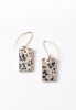 Discovery Earrings in Dalmatian Jasper*