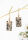 Discovery Earrings in Dalmatian Jasper
