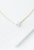 Annie Gold Pearl Necklace