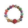 Kantha Bracelet, Gilded Bobin